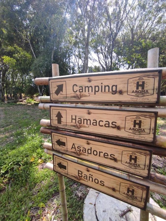 Cabanas Y Camping Aroma Xicotepec de Juarez Bagian luar foto